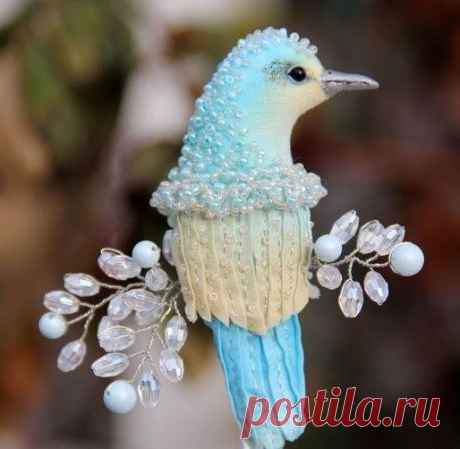 Чудесные броши-птицы
