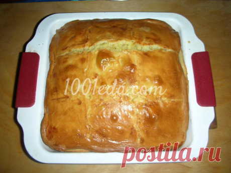 Пирог с сыром из сдобного дрожжевого теста: рецепт с пошаговым фото - Дрожжевой пирог от 1001 ЕДА