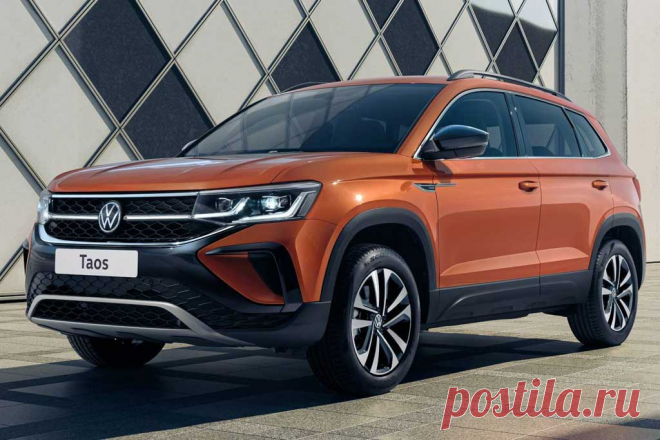 Новый кроссовер VW Taos компактнее Тигуана: фото, цена, характеристики, старт продаж