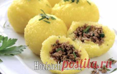 Картофельные шарики с мясом
