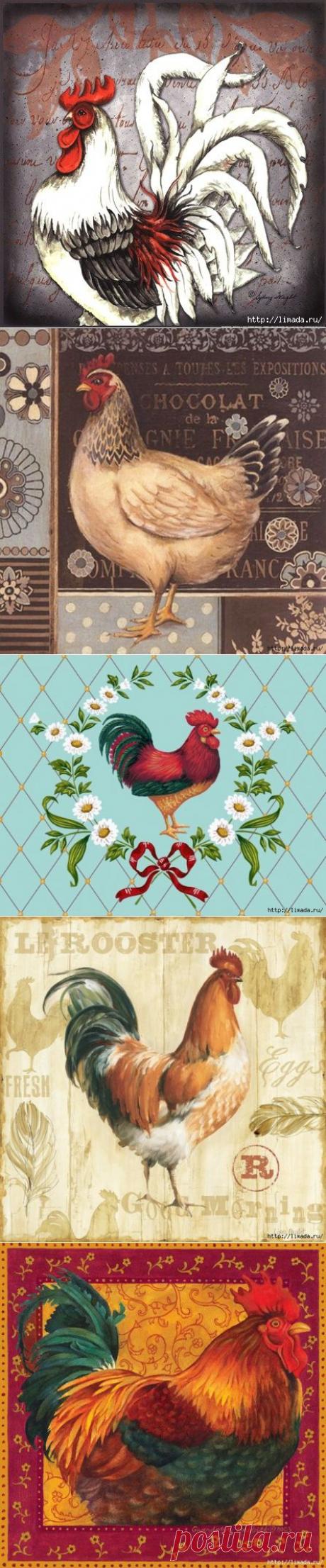 петухи.петухи,петухи...такие разные и их много....