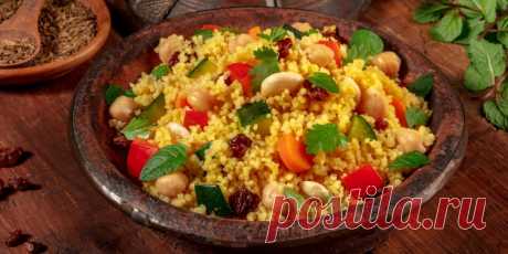 Кускус с овощами по-мароккански