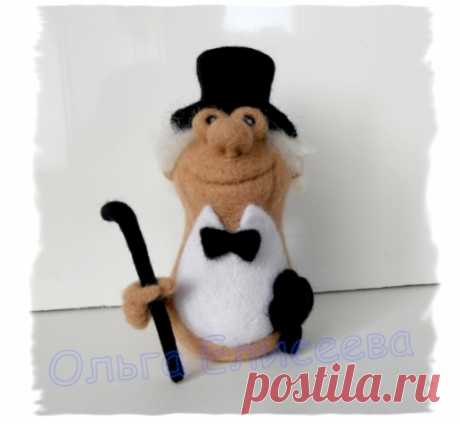 Артист, джентельмен из шерсти - Валяние. Работы пользователей.