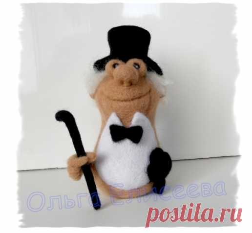 Артист, джентельмен из шерсти - Валяние. Работы пользователей.