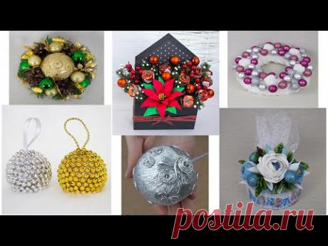 6 идей Новогодних поделок и подарков своими руками.