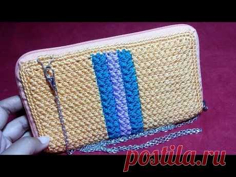 Crochet || crochet pouch || dompet hpo rajut
