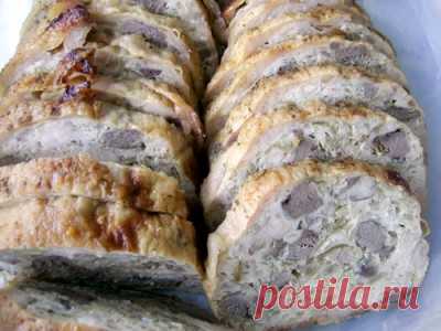 Куриный рулет : Закуски и бутерброды