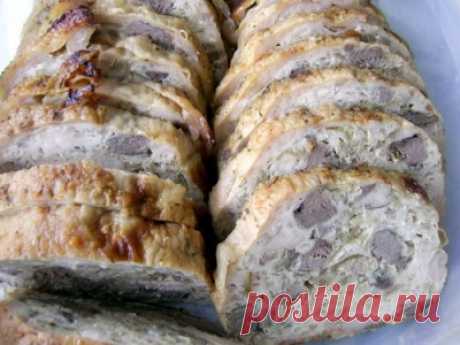 Куриный рулет : Закуски и бутерброды