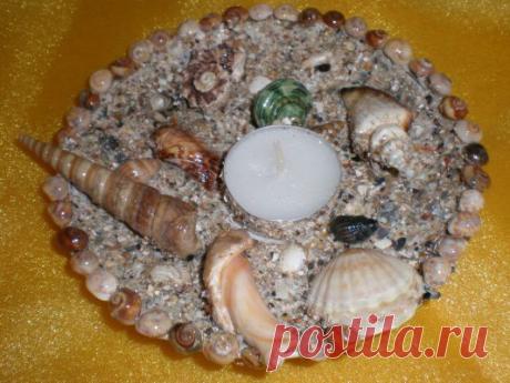 ПОДСВЕЧНИК &quot;МОРСКОЕ ДНО&quot; | Сделай сам!