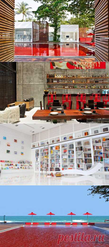 Оригинальный отель-библиотека на Самуи, Таиланд, The Library (Koh Samui, Thailand) - забронировать...