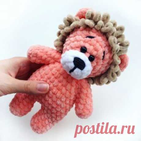 Львенок амигуруми схема крючком | AmiguRoom