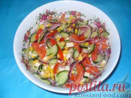 Рецепт: Салат &quot;Рандеву&quot; на RussianFood.com