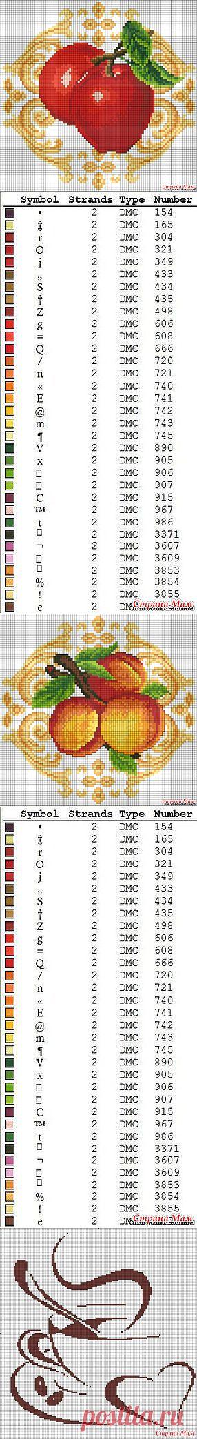 Ещё немного вышивок для кухни и столовой.: Дневник группы "Клуб рукоделия" - Страна Мам