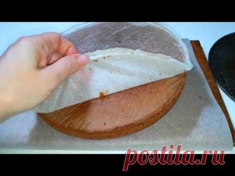ШОКОЛАДНЫЙ БИСКВИТ ( Секреты приготовления)