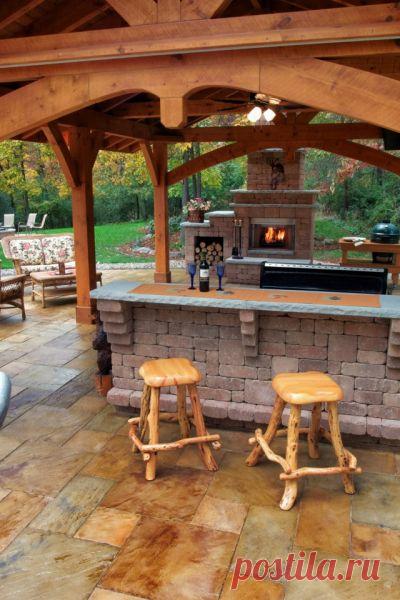 Custom Hybrid Log Homes & Timber-Frame Homes – Photo Gallery by Wisconsin Log Homes - Special Spaces - Wisconsin Log Homes
