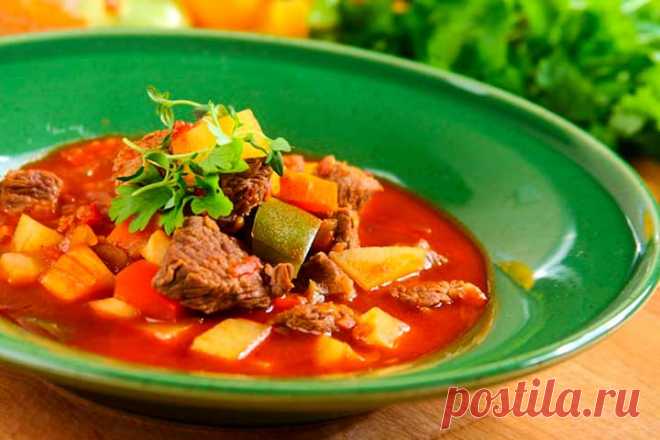 Суп бограч рецепт по венгерски – пошаговый рецепт с фото.