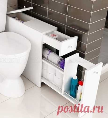 Организация пространства в ванной комнате