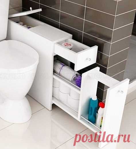 Организация пространства в ванной комнате
