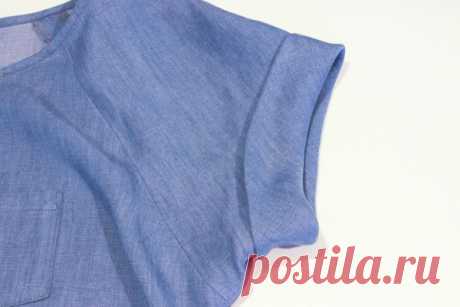 втачивание рукава