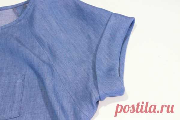 втачивание рукава