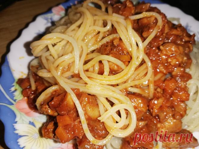 Готовим спагетти с вкусным мясным соусом | WildCookFromHell | Яндекс Дзен
