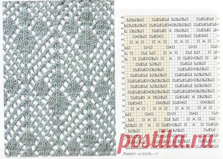 Все, что может пригодиться))): Ажурные узоры для спиц