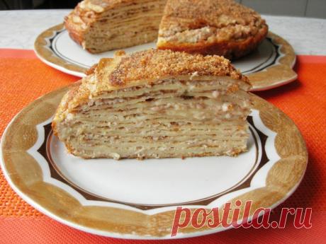 Венгерский блинный закусочный торт - Простые рецепты Овкусе.ру