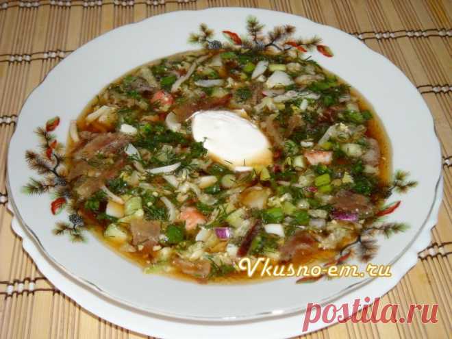 Окрошка "Нептун" | БУДЕТ ВКУСНО!