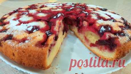 Новый рецепт! Сливовая  "шарлотка"| Щи да Каша | Дзен