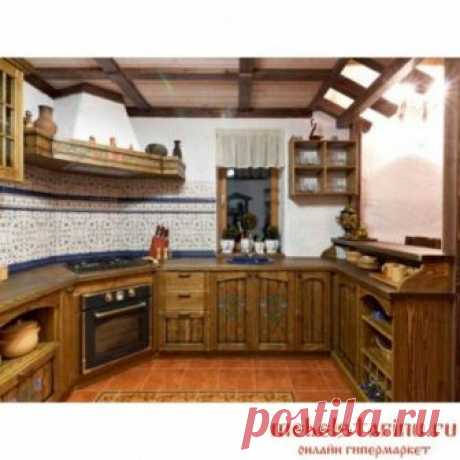 Кухня под старину из массива дерева "Светозара" Кухня под старину из массива дуба / сосны.