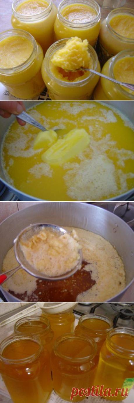 Топленое сливочное масло : Разное