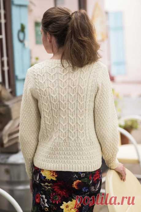 Пуловер Wind at Your Back Pullover by Kathy Zimmerman...