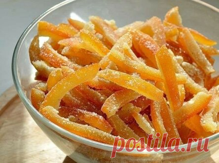 Апельсиновые цукаты