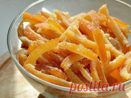 Апельсиновые цукаты