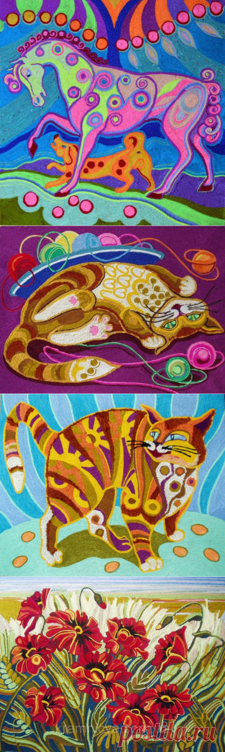 Ниткография – оригинальное рукоделие