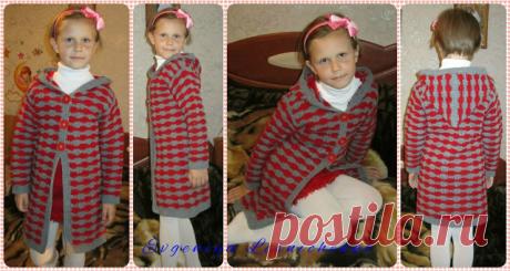 Делоручечка: Кардиган для девочки