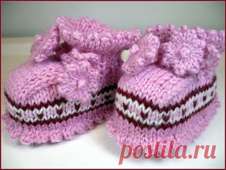 Angel:   Мастер-класс &quot;Пинетки &quot;Прянички&quot;