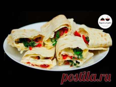 Закуска за 5 минут  Вкусно и празднично! Snack for 5 Minutes - YouTube