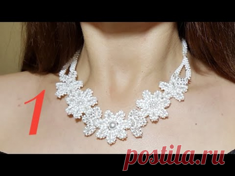 PEARL necklace/Beaded necklace/ЖЕМЧУЖНОЕ КОЛЬЕ/Жемчужное ожерелье/ 1 @Cícero Alencar