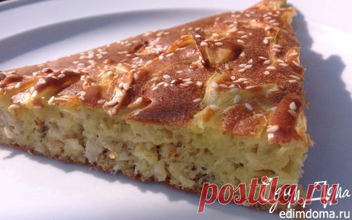 Заливной куриный пирог | Кулинарные рецепты от «Едим дома!»