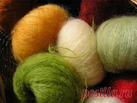 КАК стирать мохер.