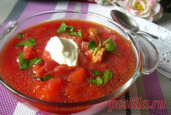 Борщ или красный суп как в садике ⋆ Кулинарная страничка