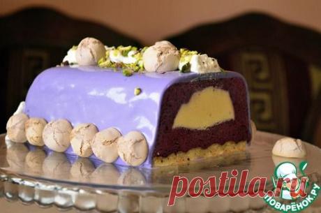 Черничный буше с кремю маскарпоне - кулинарный рецепт