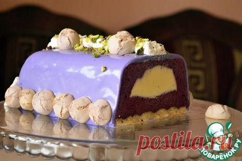 Черничный буше с кремю маскарпоне - кулинарный рецепт