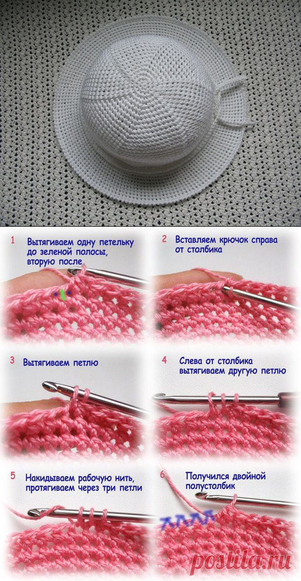 Вязание шляпок
