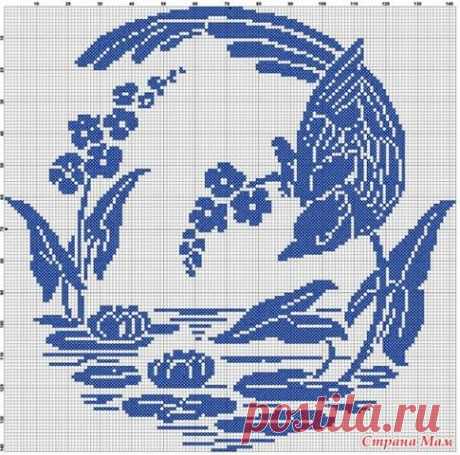 Схемы для филейки, жаккарда, вышивки