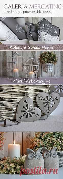 Dekoracje, artykuły dekoracyjne do domu, shabby chic, styl retro - sklep internetowy Galeria Mercatino
