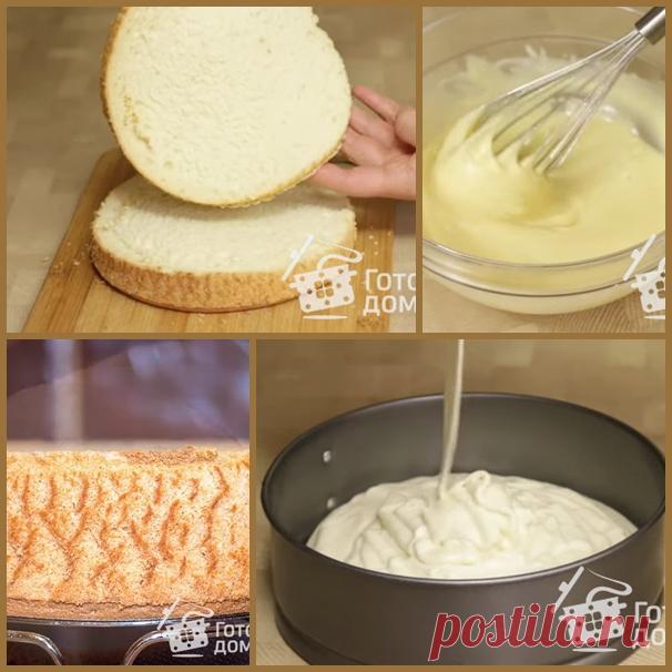 Шифоновый бисквит

Для бисквита
мука пшеничная	100 г
желток яичный	2 шт
белок яичный	3 шт
сахар	100 г
растительное масло	50 г
вода	70 мл
разрыхлитель теста	1 ч.л.
ванильный сахар	1/2 ч.л.
сок лимонный	1 ч.л.
сода	щепотка
соль	щепотка