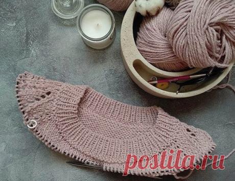 Общий принцип вязания реглана без швов
#спицы #реглан