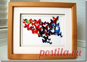 Как украсить интерьер бабочками / KNITLY.com - блог о рукоделии